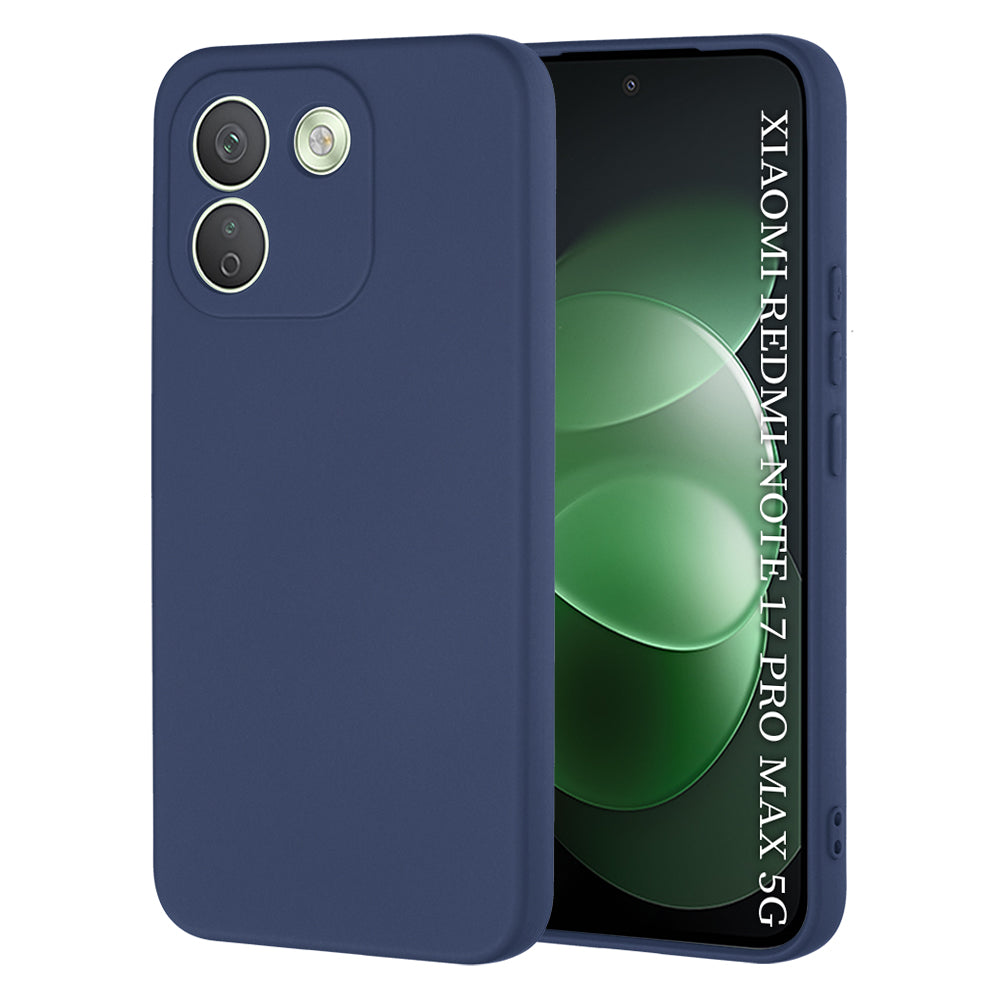 Puzdro na Xiaomi Redmi Note 17 Pro Max, Techsuit, SoftFlex, tmavomodré