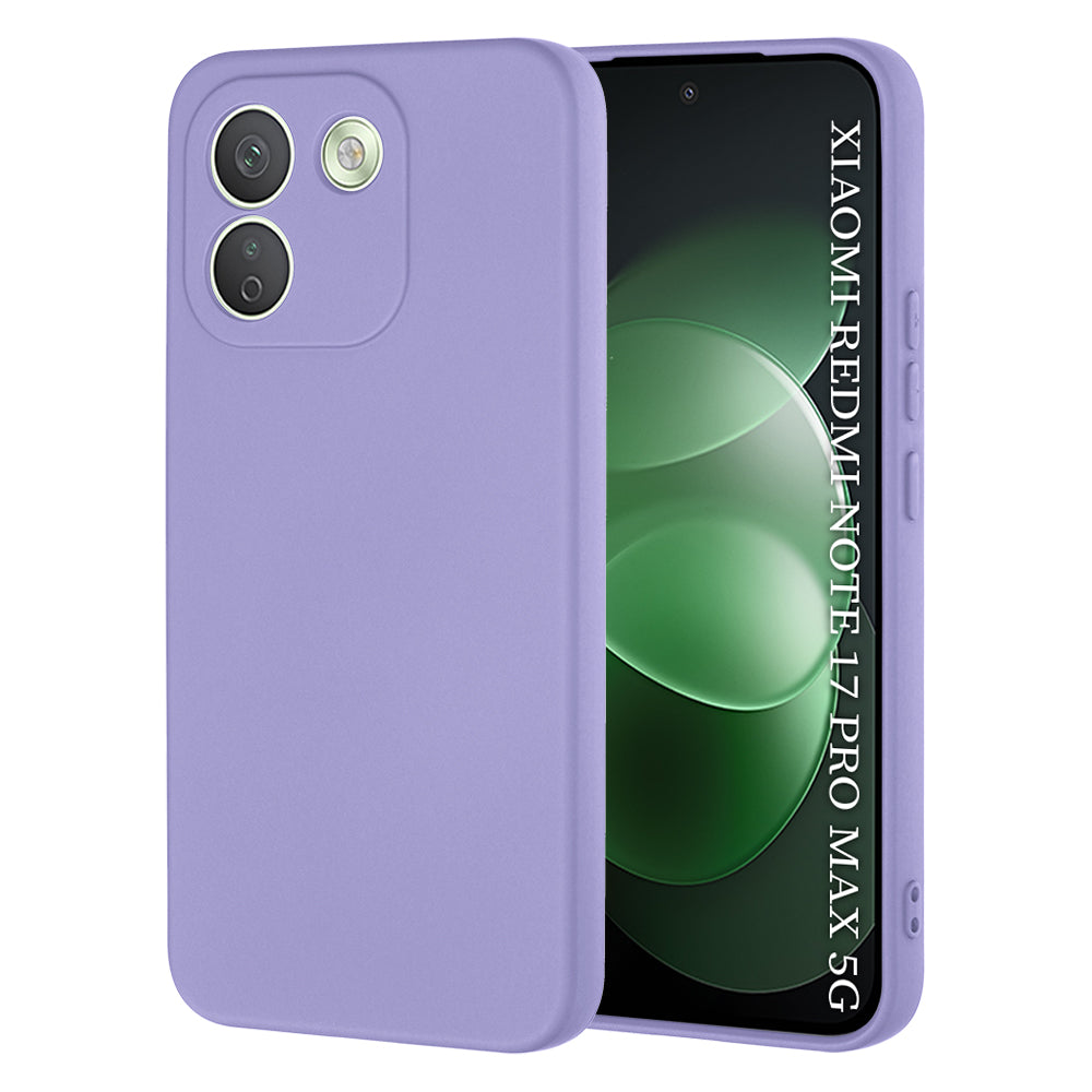 Puzdro na Xiaomi Redmi Note 17 Pro Max, Techsuit, SoftFlex, svetlofialové