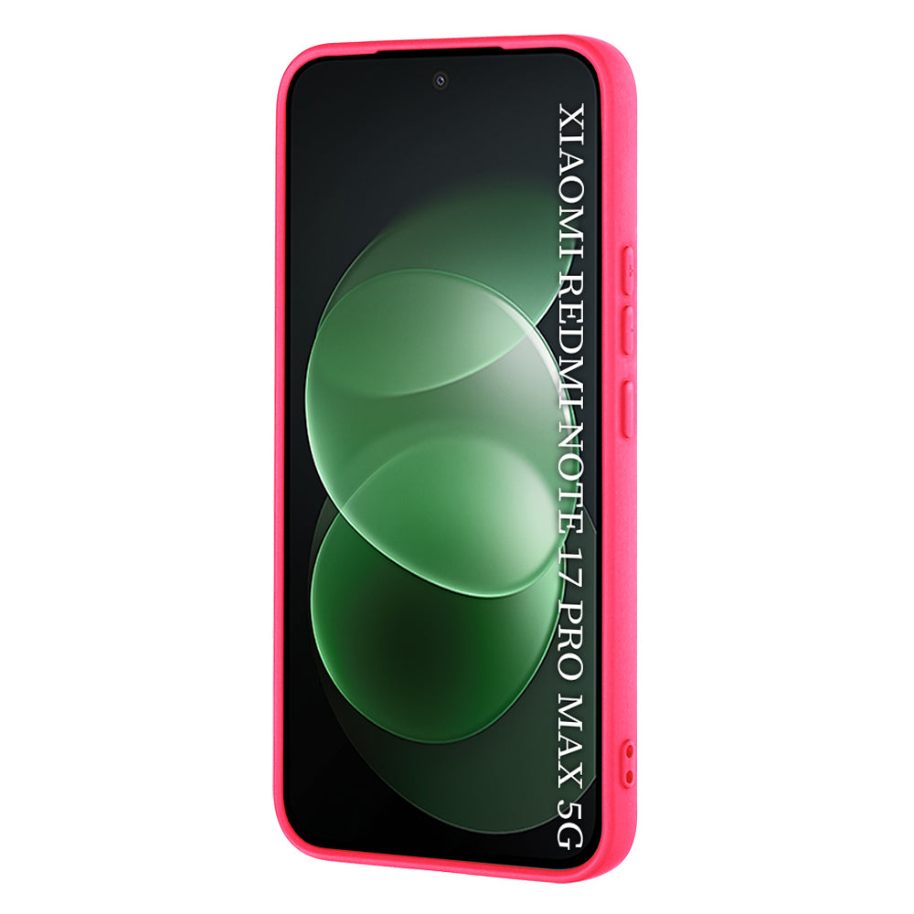 Puzdro na Xiaomi Redmi Note 17 Pro Max, Techsuit, SoftFlex, tmavoružové