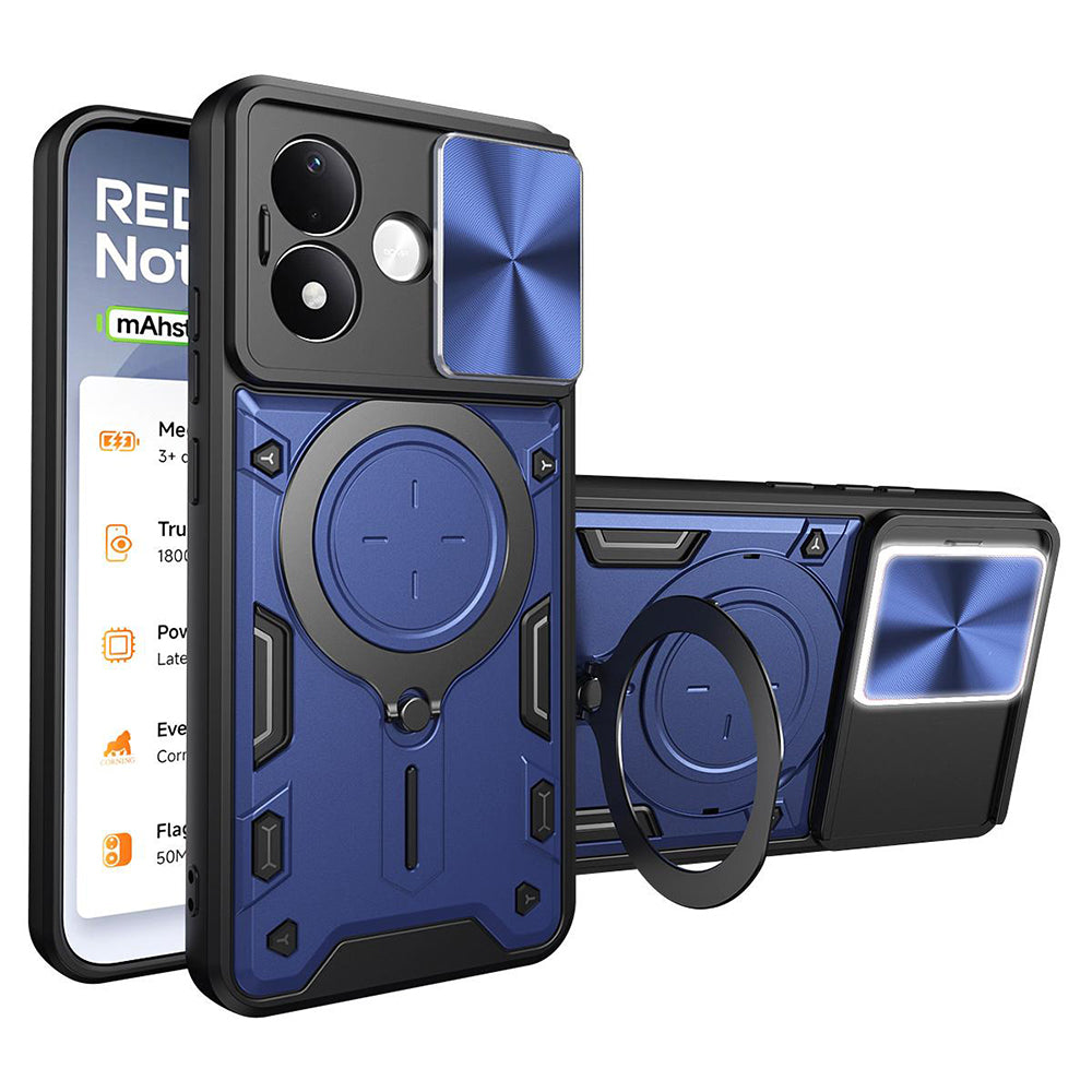 Puzdro na Xiaomi Redmi Note 17 Pro, Techsuit, CamGuard Pro, modré