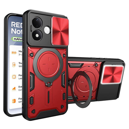 Puzdro na Xiaomi Redmi Note 17 Pro, Techsuit, CamGuard Pro, červené
