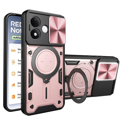 Puzdro na Xiaomi Redmi Note 17 Pro, Techsuit, CamGuard Pro, ružovozlaté