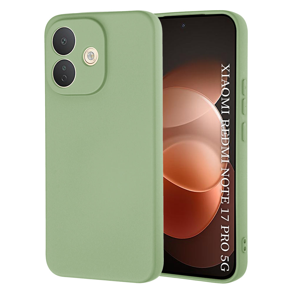 Puzdro pre Xiaomi Redmi Note 17 Pro, Techsuit, SoftFlex, svetlozelené