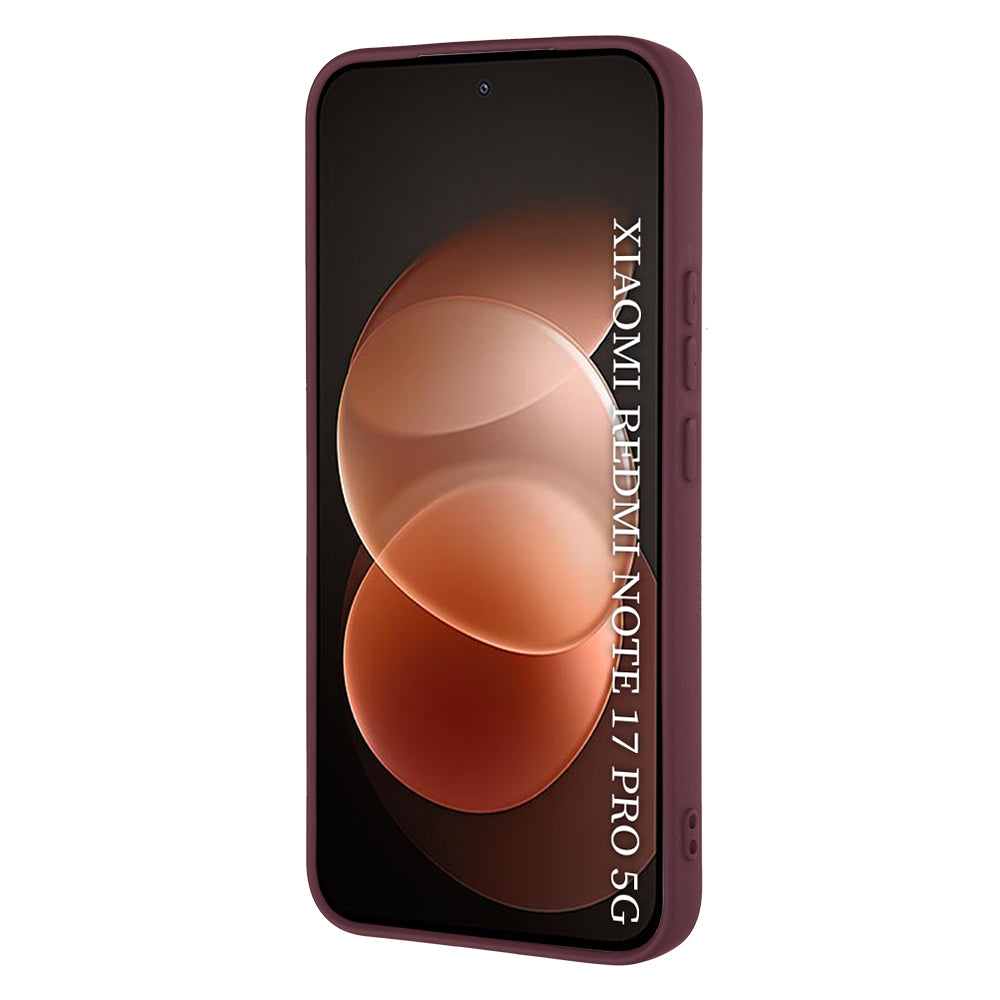Puzdro na Xiaomi Redmi Note 17 Pro, Techsuit, SoftFlex, bordové