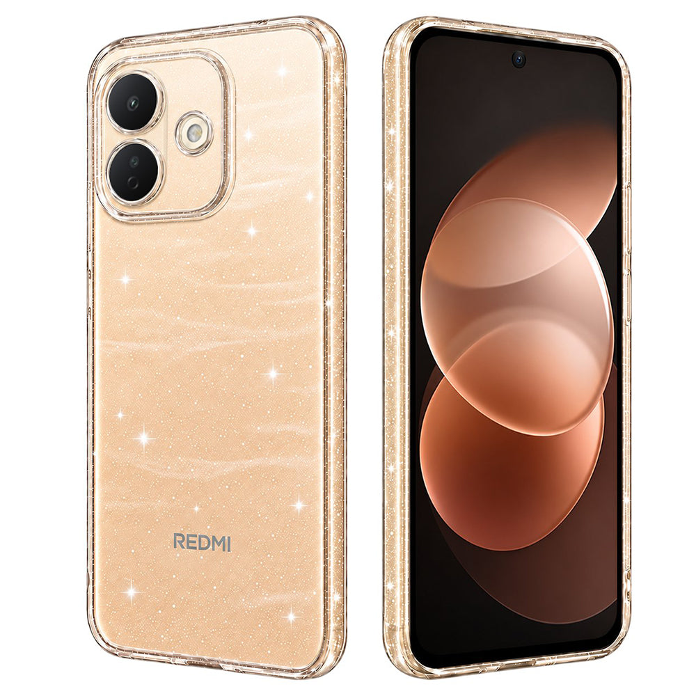 Puzdro pre Xiaomi Redmi Note 17 Pro, Techsuit, SparkleSkin, priehľadné