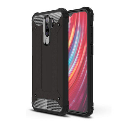 Puzdro pre Xiaomi Redmi Note 8 Pro, Techsuit, Hybrid Armor, Čierne