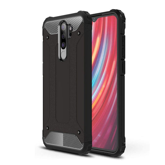 Puzdro pre Xiaomi Redmi Note 8 Pro, Techsuit, Hybrid Armor, Čierne
