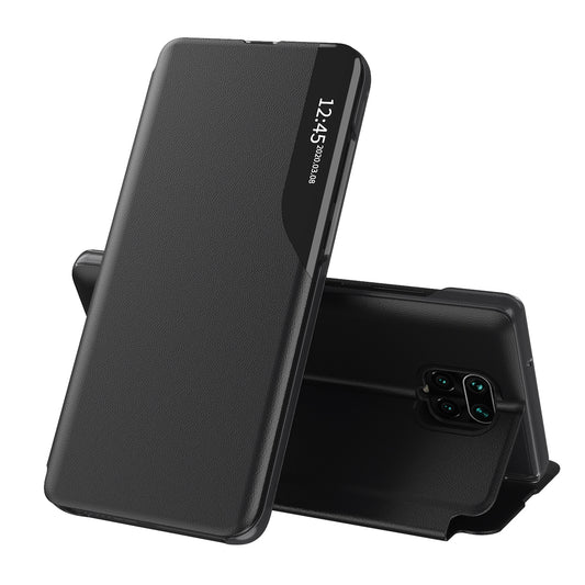 Puzdro pre Xiaomi Redmi Note 9S / Note 9 Pro / Note 9 Pro Max, Techsuit, eFold, Čierne