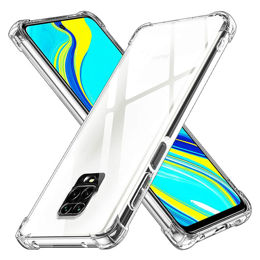 Puzdro pre Xiaomi Redmi Note 9S / Note 9 Pro / Note 9 Pro Max, Techsuit, Odolné proti nárazom, Priehľadné
