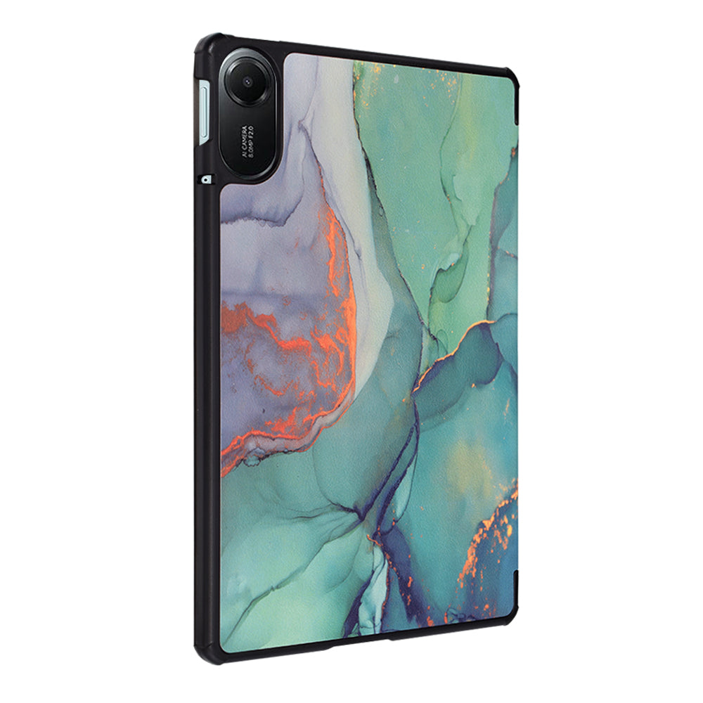 Obal na Xiaomi Redmi Pad 2, Techsuit, FoldPro Green Time, viacfarebný