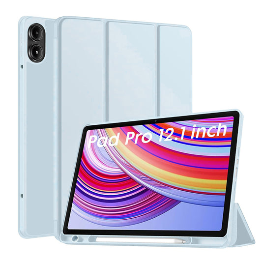 Puzdro pre Xiaomi Redmi Pad Pro / Pad / Pad Pro 5G, Techsuit, Flex Trifold, Modrá