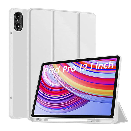 Puzdro pre Xiaomi Redmi Pad Pro / Pad / Pad Pro 5G, Techsuit, Flex Trifold, Sivé