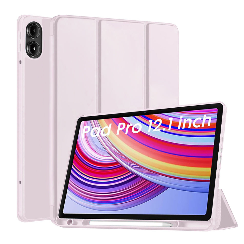 Puzdro pre Xiaomi Redmi Pad Pro / Pad / Pad Pro 5G, Techsuit, Flex Trifold, Ružové