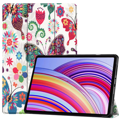 Puzdro pre Xiaomi Redmi Pad Pro / Pad / Pad Pro 5G, Techsuit, FoldPro Butterfly, Viacfarebné