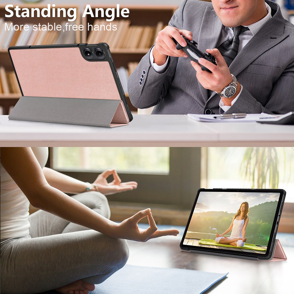 Puzdro pre Xiaomi Redmi Pad Pro / Pad / Pad Pro 5G, Techsuit, FoldPro, Ružové