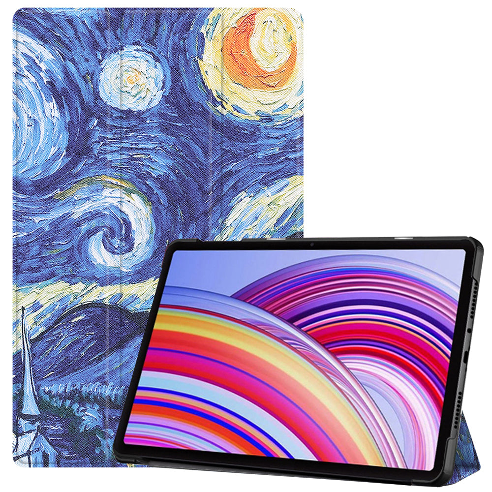 Obal na Xiaomi Redmi Pad Pro / Pad / Pad Pro 5G, Techsuit, FoldPro Starry Night, viacfarebný