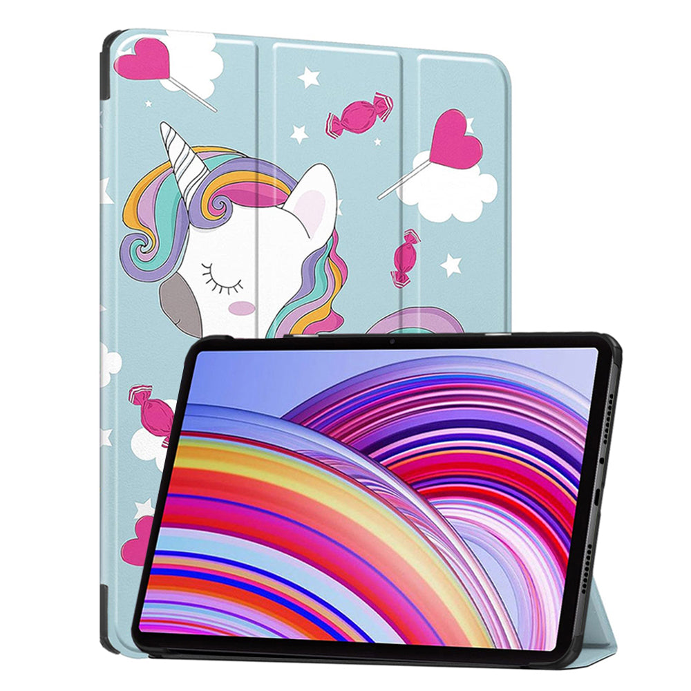 Obal na Xiaomi Redmi Pad Pro / Pad / Pad Pro 5G, Techsuit, FoldPro Unicorn, viacfarebný