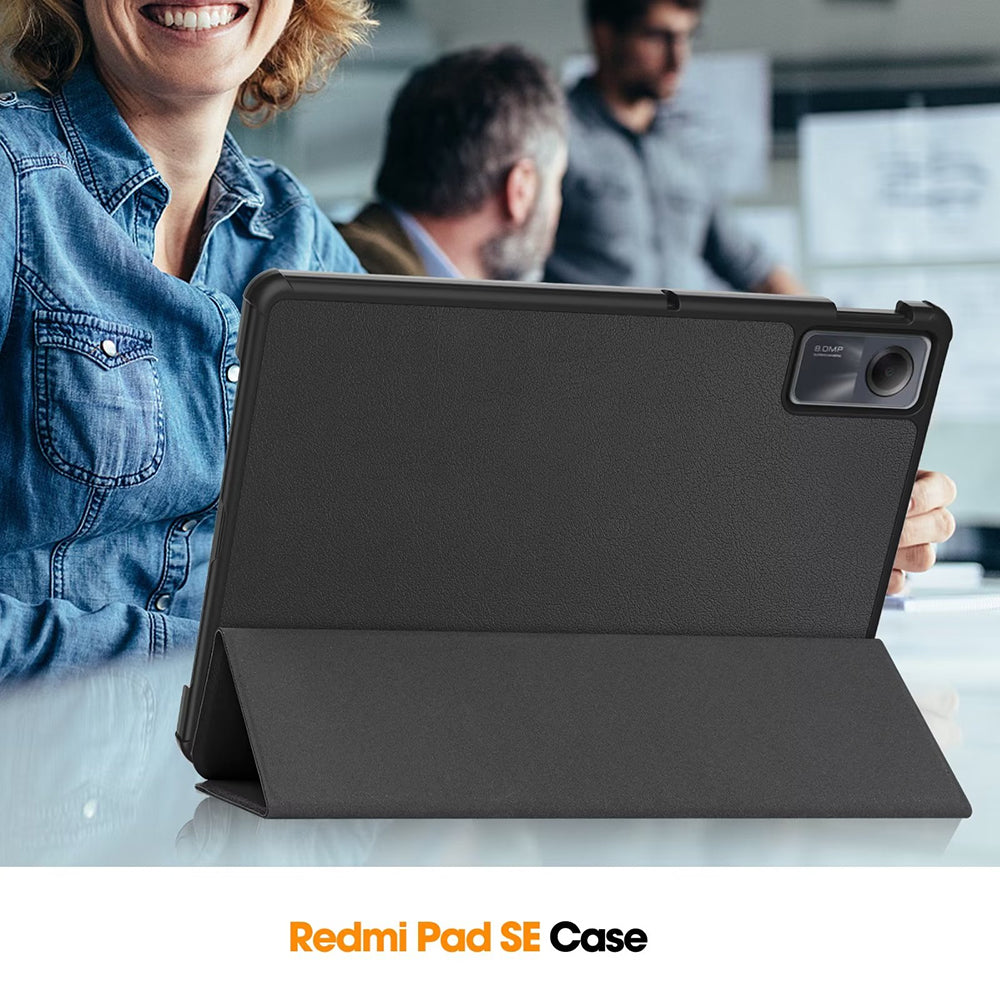Case for Xiaomi Redmi Pad SE, Techsuit, FoldPro, Black