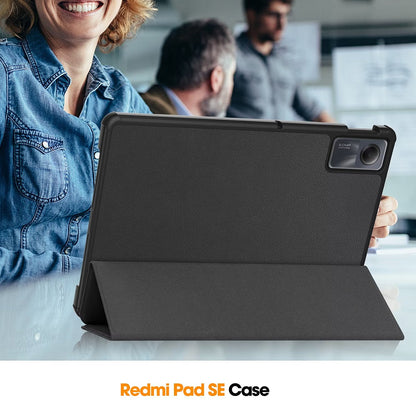 Case for Xiaomi Redmi Pad SE, Techsuit, FoldPro, Black