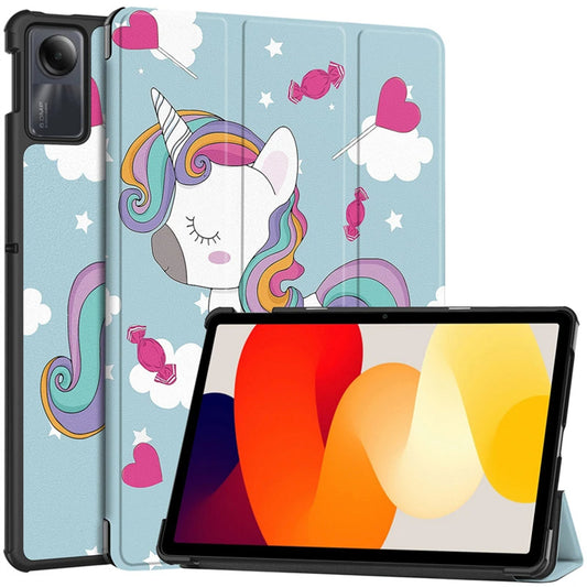 Puzdro pre Xiaomi Redmi Pad SE, Techsuit, FoldPro Unicorn, viacfarebné