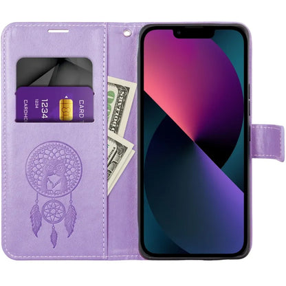 Puzdro pre Samsung Galaxy A22 5G A226, OEM, MEZZO Dream Catcher, Fialové
