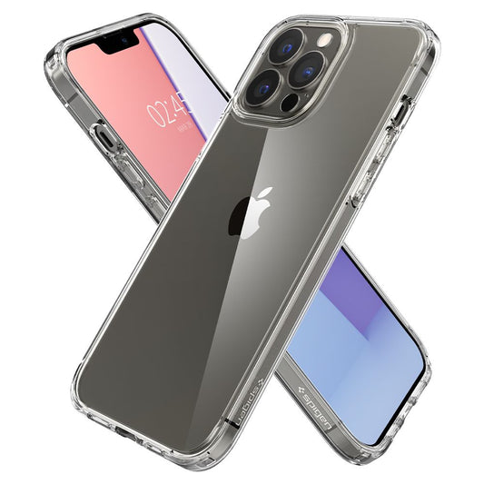 Puzdro pre Apple iPhone 13 Pro Max, Spigen, Ultra Hybrid, Transparentné SPN1759CL