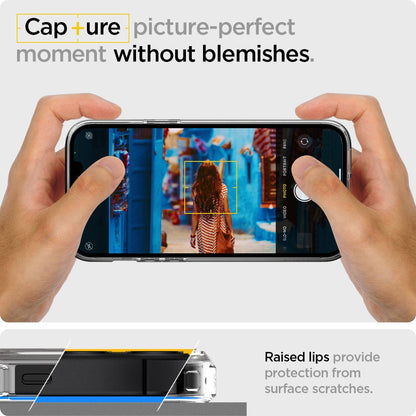 Puzdro pre Apple iPhone 12 / 12 Pro, Spigen, Ultra Hybrid, Transparentné ACS01702