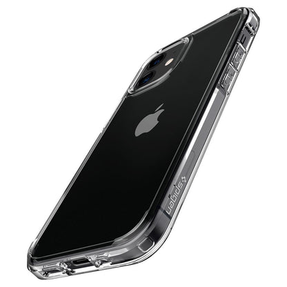 Puzdro pre Apple iPhone 12 / 12 Pro, Spigen, Ultra Hybrid, Transparentné ACS01702