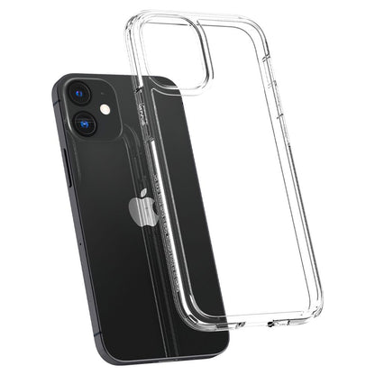 Puzdro pre Apple iPhone 12 / 12 Pro, Spigen, Ultra Hybrid, Transparentné ACS01702