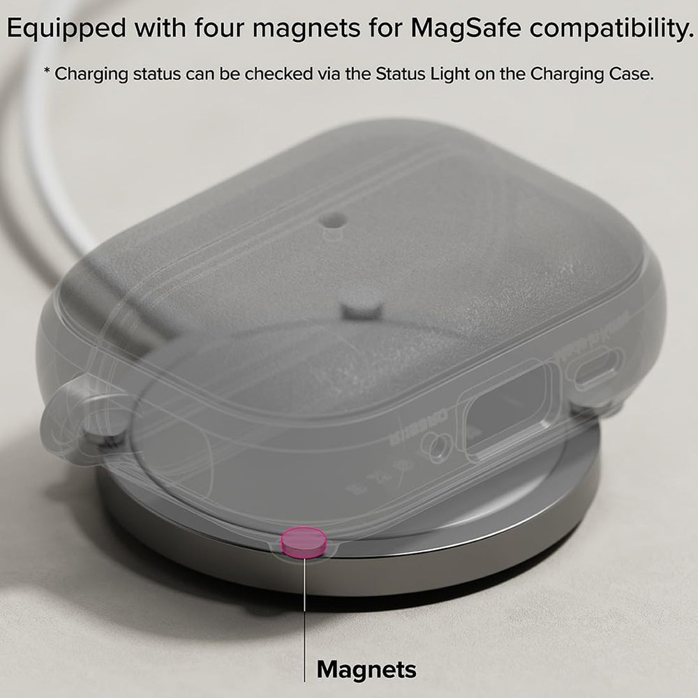 Puzdro Ringke Onyx pre Apple AirPods 3, Zelené