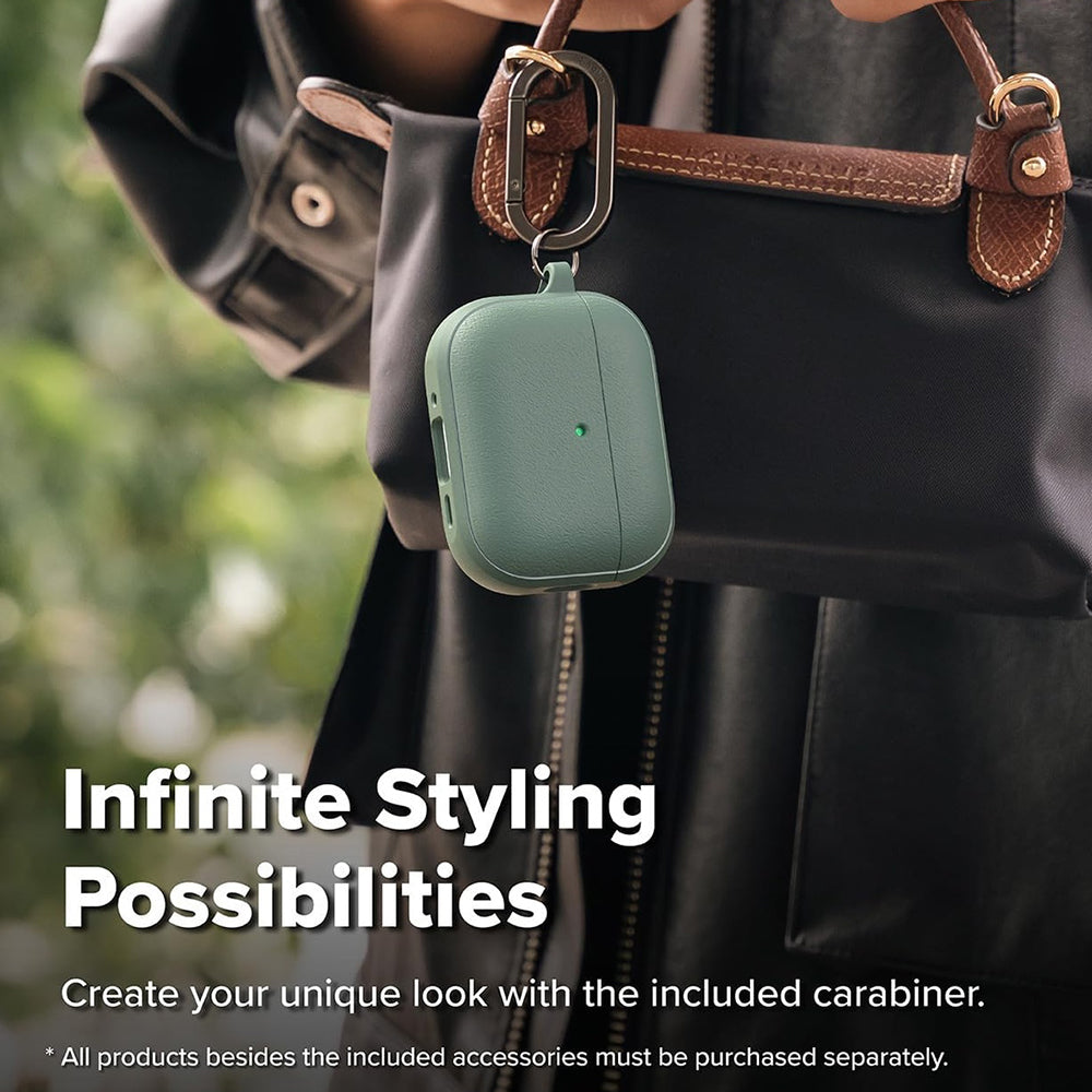 Puzdro Ringke Onyx pre Apple AirPods 3, Zelené