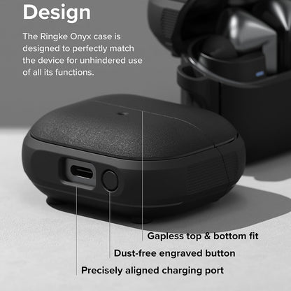 Magnetické puzdro Ringke Onyx pre Samsung Galaxy Buds3 FE / Buds3 Pro / Buds3, čierne
