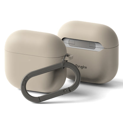 Obal Ringke pre Apple AirPods 4, krémový