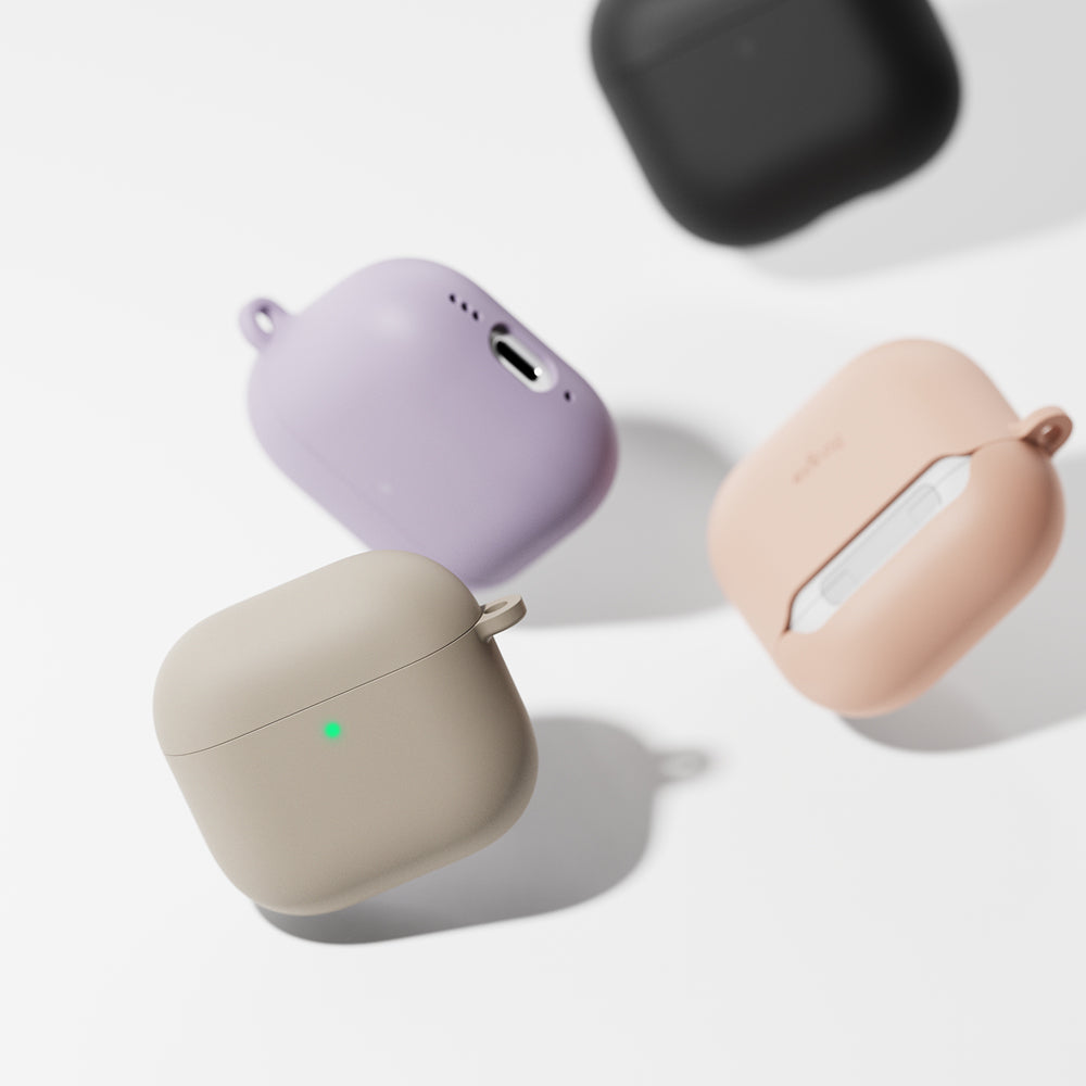 Obal Ringke pre Apple AirPods 4, krémový
