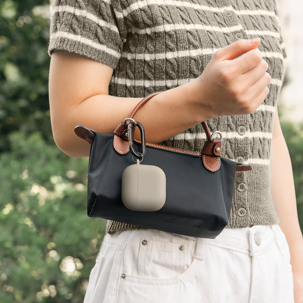 Obal Ringke pre Apple AirPods 4, krémový