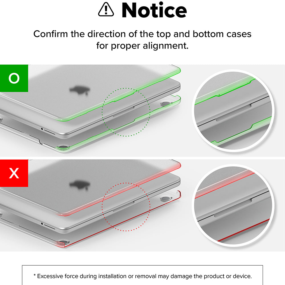 Puzdro Ringke Slim pre Apple MacBook Neo 13 palcov, matné priehľadné