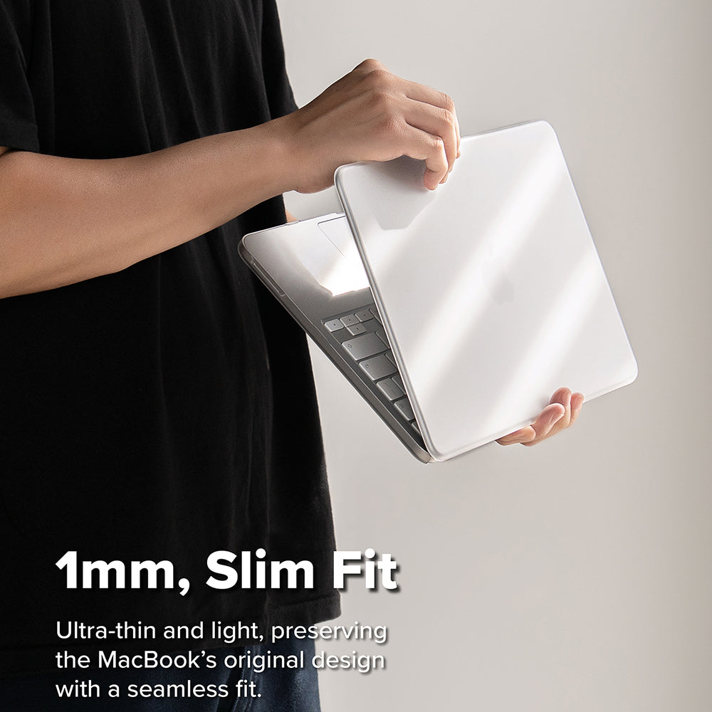Puzdro Ringke Slim pre Apple MacBook Neo 13 palcov, matné priehľadné