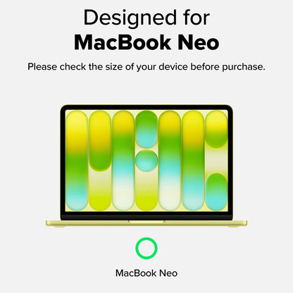 Puzdro Ringke Slim pre Apple MacBook Neo 13 palcov, matné priehľadné