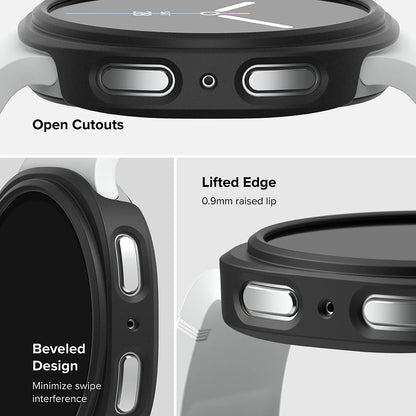 Ringke Slim Case for Samsung Galaxy Watch8 40mm, Set of 2, Matte Black
