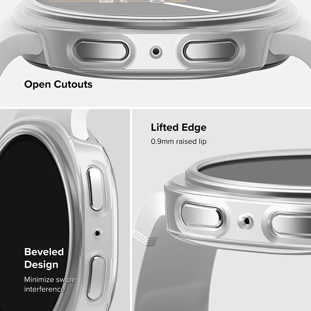 Ringke Slim Case for Samsung Galaxy Watch8 Classic, Set of 2, Transparent