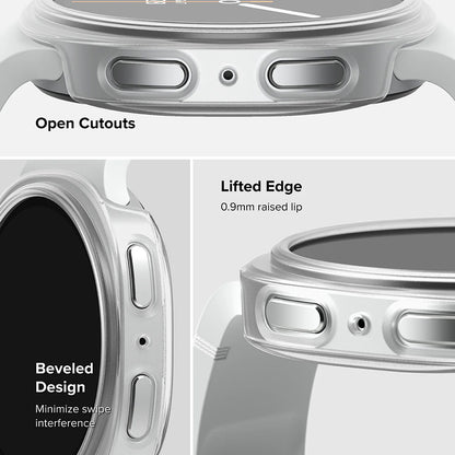 Ringke Slim Case for Samsung Galaxy Watch8 Classic, Set of 2, Transparent