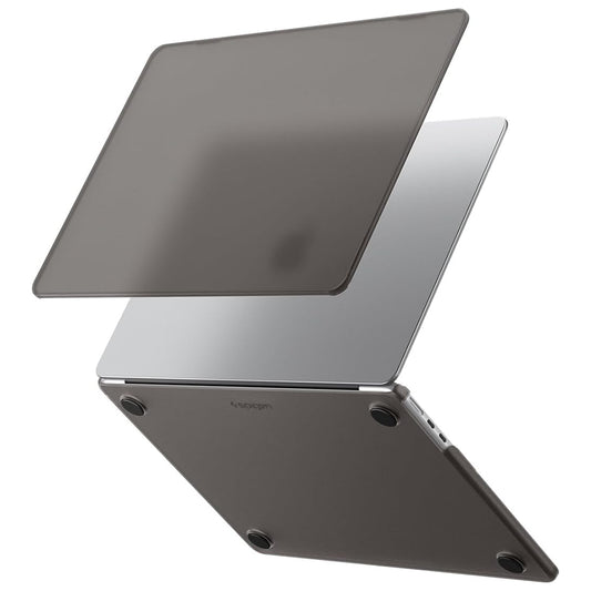 Puzdro Spigen Airskin pre Apple MacBook Air 13 palcov (2026) / (2025) / (2024) / (2022), Čierne Matné ACS11531