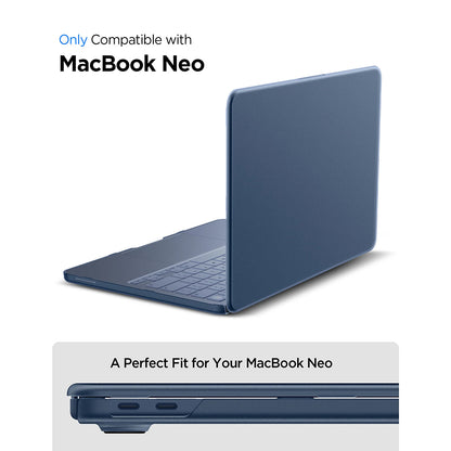 Obal Spigen Airskin pre Apple MacBook Neo 13 palcov, Priehľadný Matný ACS11543