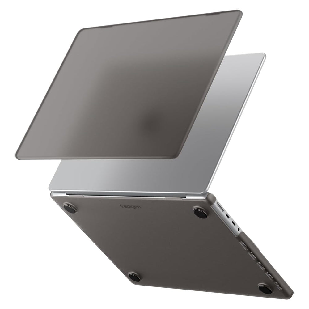 Puzdro Spigen Airskin pre Apple MacBook Pro 16palcový (2026) / (2024) / (2023) / (2021), Čierne Matné ACS11527