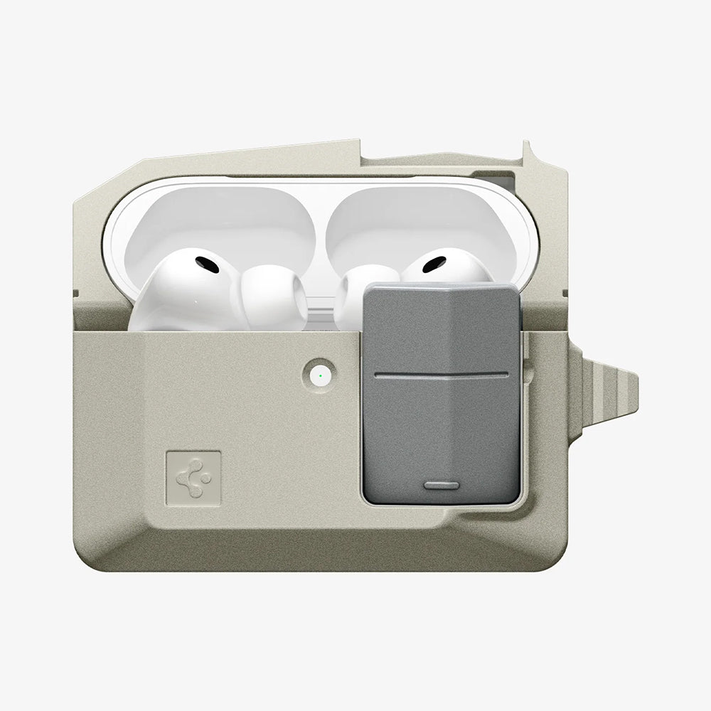 Puzdro Spigen Classic LS pre Apple AirPods Pro 3, Krémové ACS10978