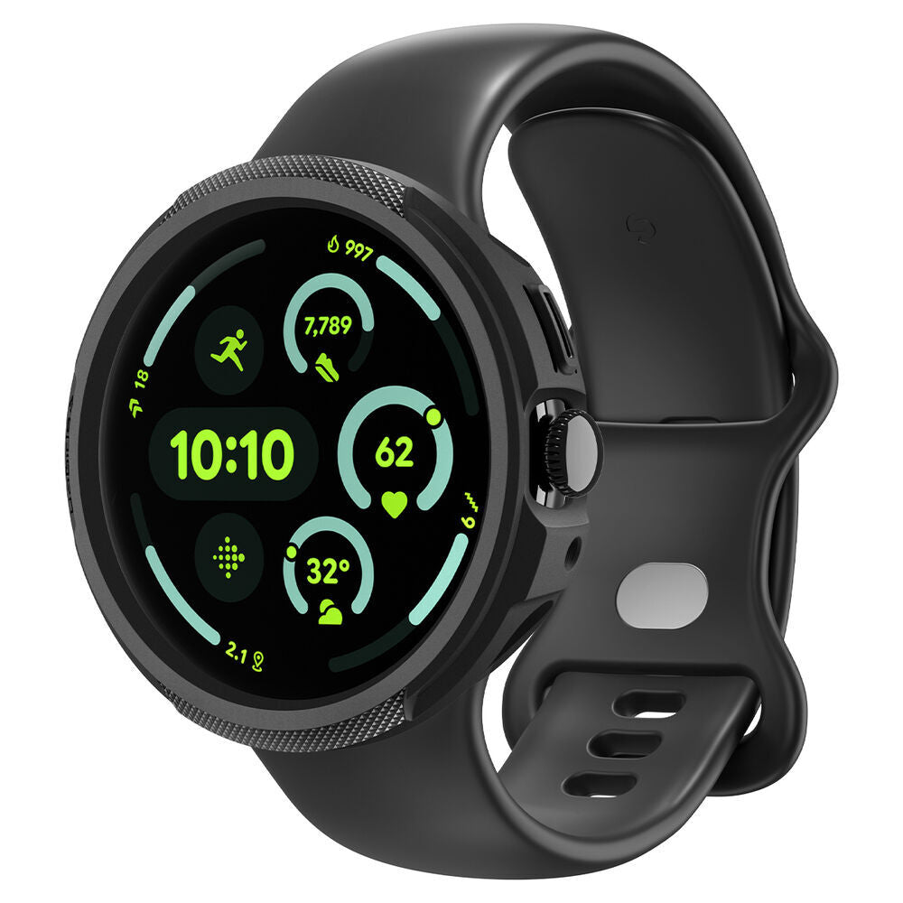Obal Spigen Liquid Air pre Google Pixel Watch 4 41mm, Matná čierna ACS09483
