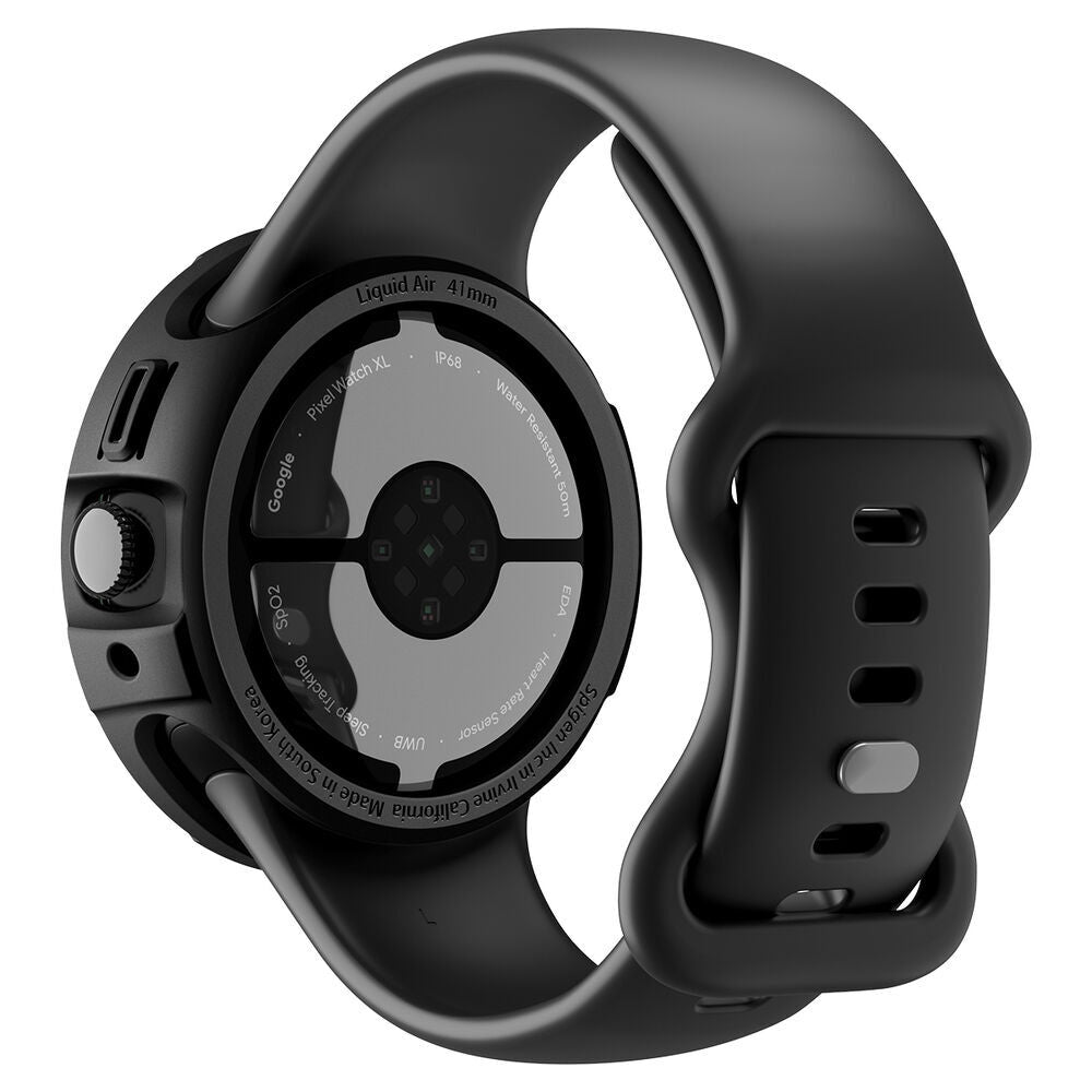 Obal Spigen Liquid Air pre Google Pixel Watch 4 41mm, Matná čierna ACS09483