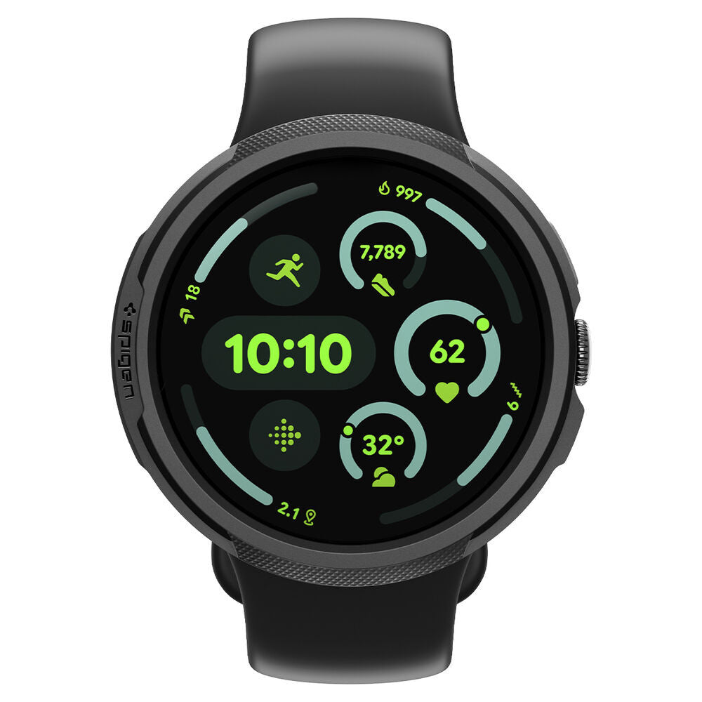 Obal Spigen Liquid Air pre Google Pixel Watch 4 41mm, Matná čierna ACS09483