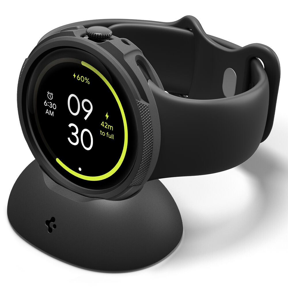 Obal Spigen Liquid Air pre Google Pixel Watch 4 41mm, Matná čierna ACS09483