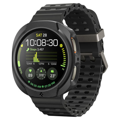 Puzdro Spigen Liquid Air pre Samsung Galaxy Watch8 40mm, Matné čierne ACS09840